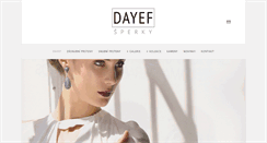 Desktop Screenshot of dayef.cz